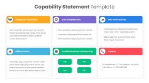 Company Capability Statement PowerPoint Template