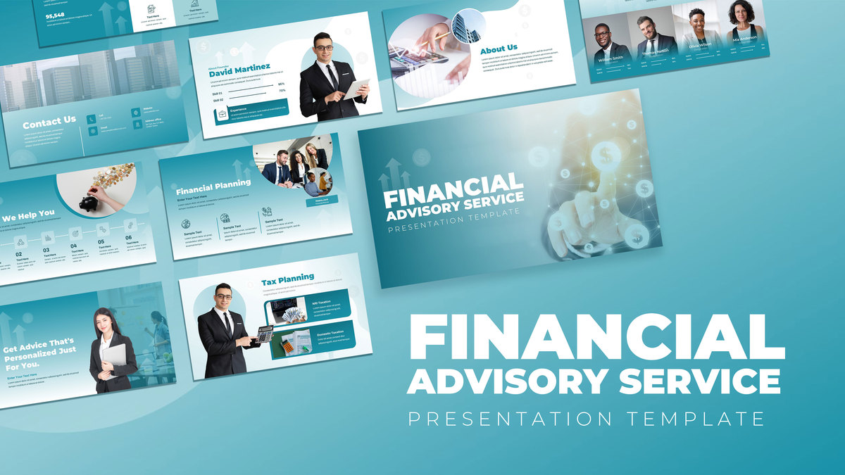 Finance Advisor PowerPoint Template