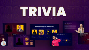 Free Animated Trivia PowerPoint Template