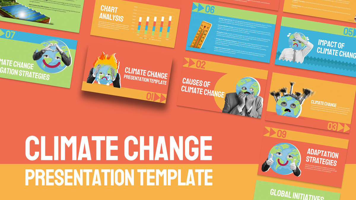 Free Climate Change Presentation Template