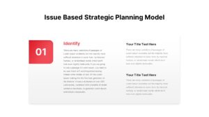 Issue Based Strategic Planning Model PowerPoint Template2