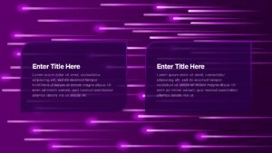 Laser Background PowerPoint Template4