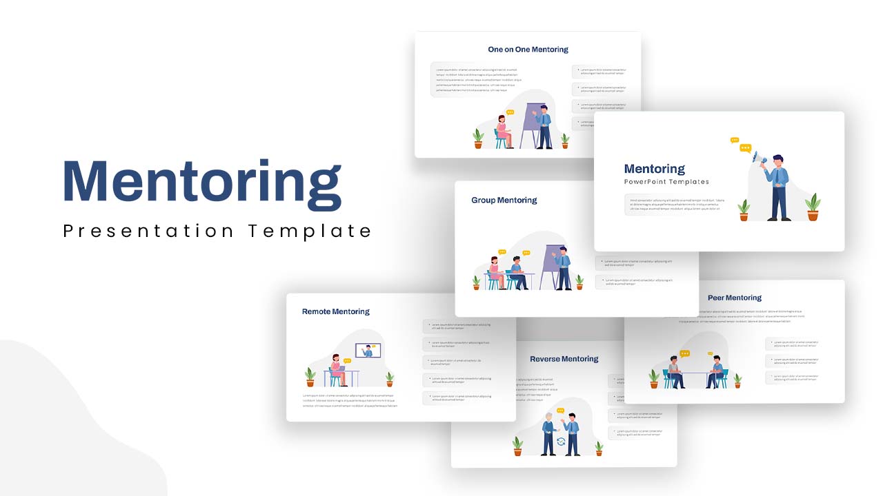 Mentoring Infographics PowerPoint Template