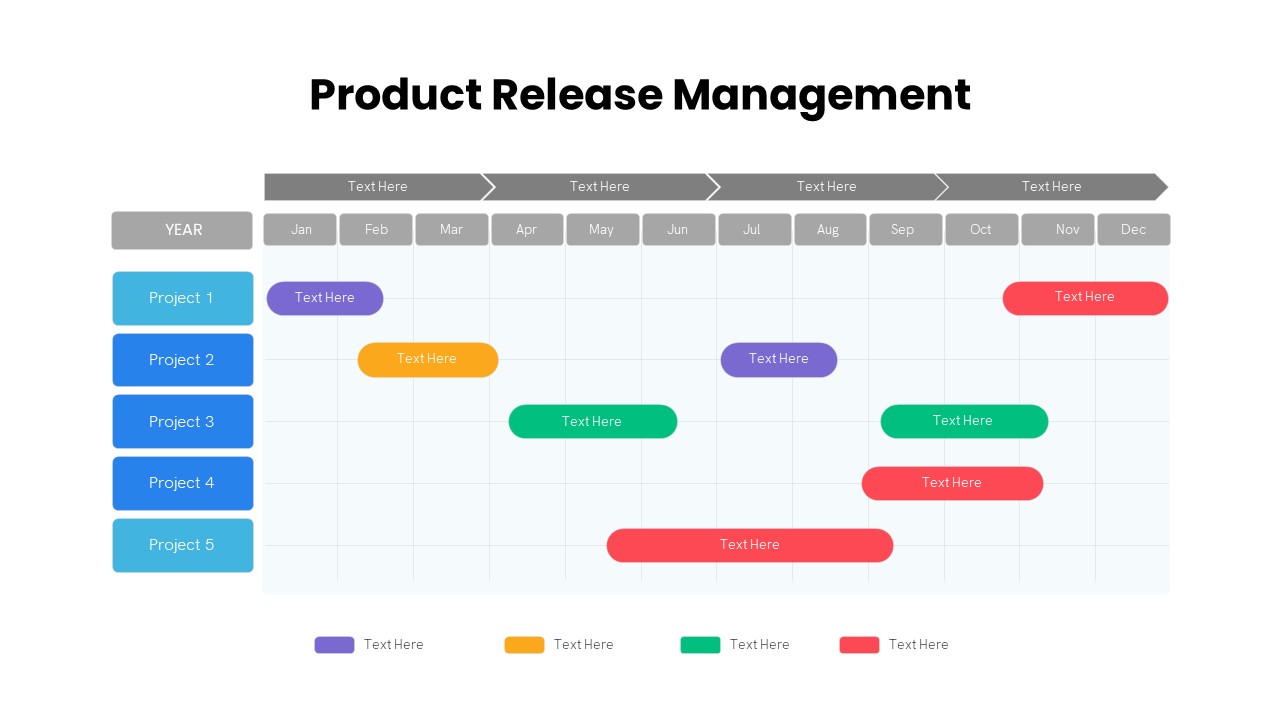 Product Release Management PowerPoint Template