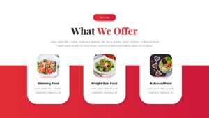 Red White Food PowerPoint Template6