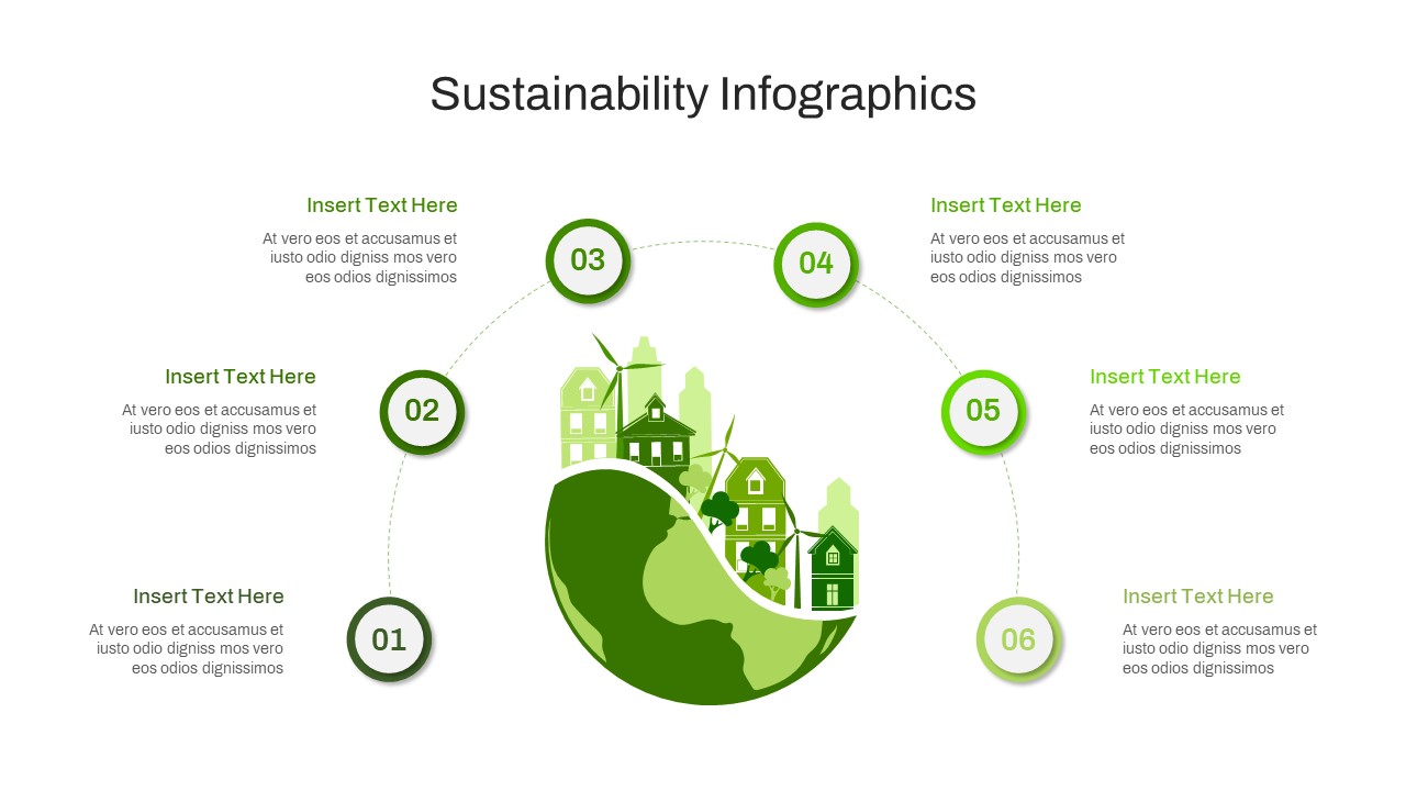 Sustainability Infographic Template PowerPoint