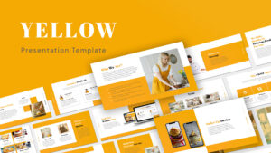 Yellow Theme PowerPoint Presentation Template