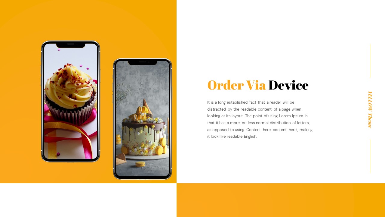 Yellow Theme Food and Beverage PowerPoint Presentation Template16