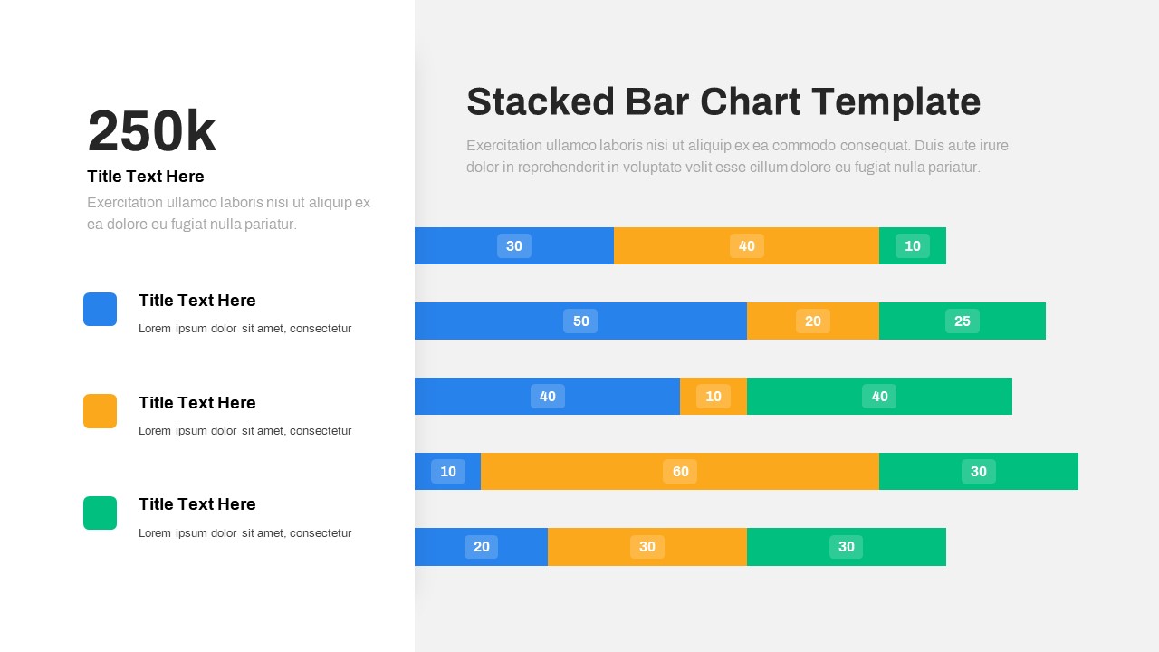 Animated Stacked Bar Chart Powerpoint Template Slidebazaar 7510