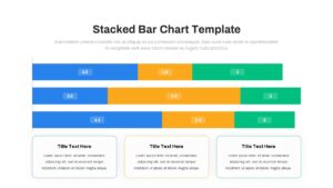 Animated Stacked Bar Chart PowerPoint Template