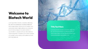 Biotechnology Presentation Template