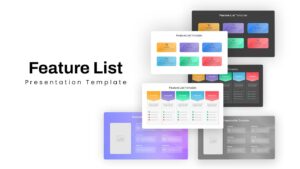 Feature List PowerPoint Template