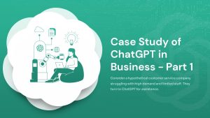 Free ChatGPT Infographic PowerPoint Templates Case Study OF ChatGPT in Business