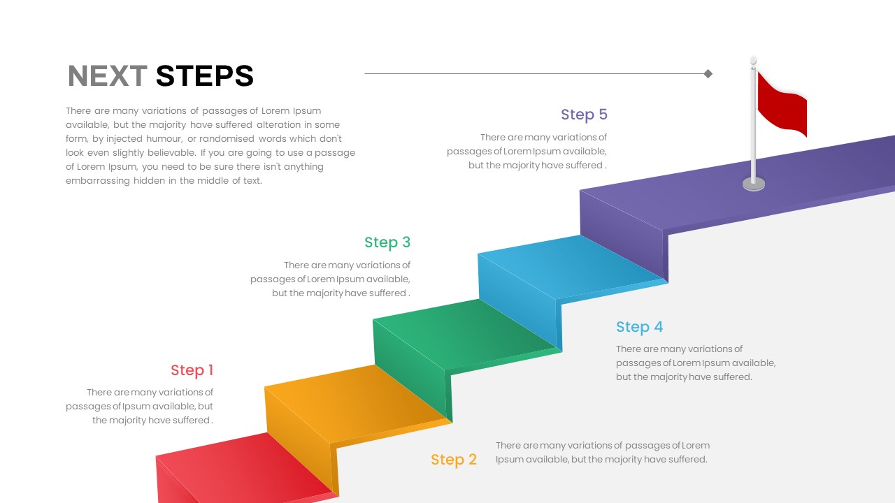 Project Kickoff Meeting Next Steps PowerPoint Template