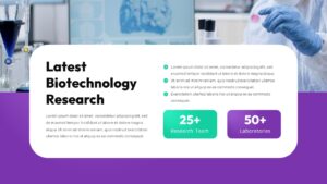 biotech research powerpoint template