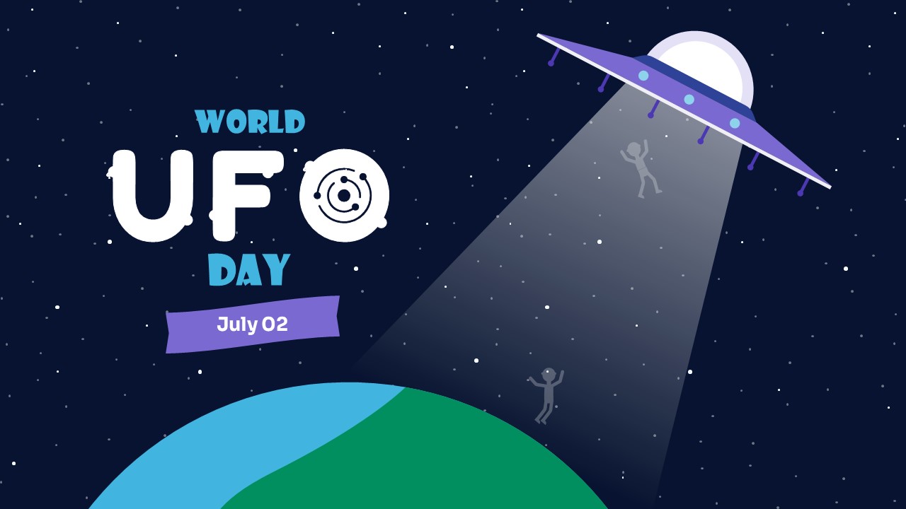 ufo day powerpoint template