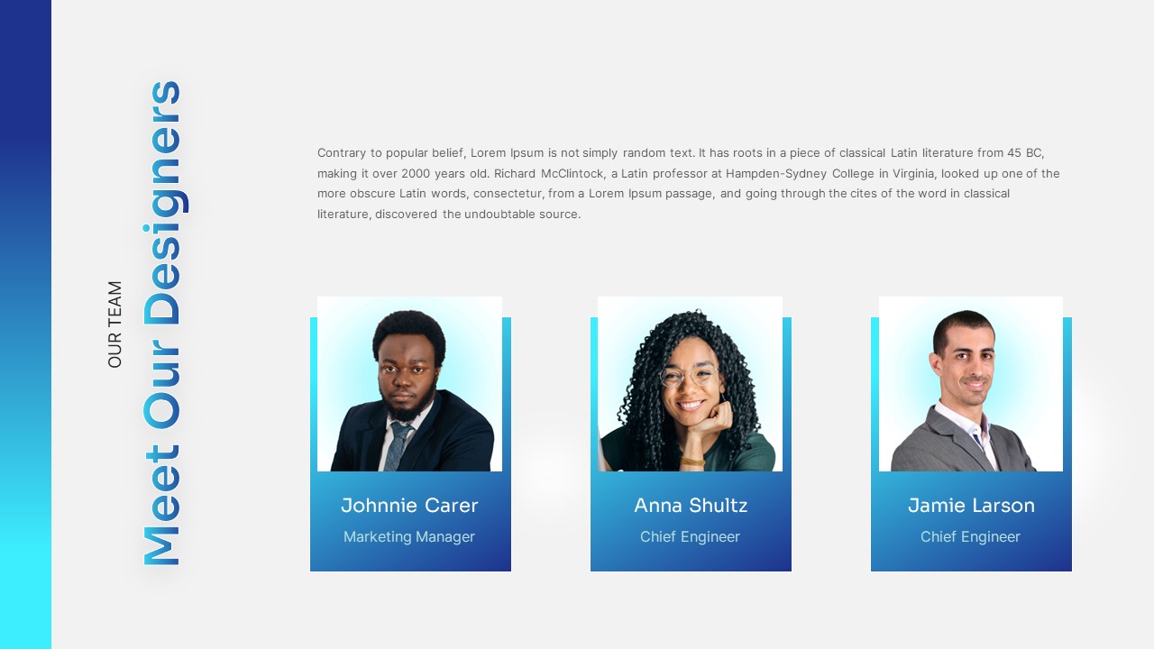 3D Printing designers PowerPoint Template