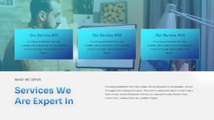 3D Printing services PowerPoint Template
