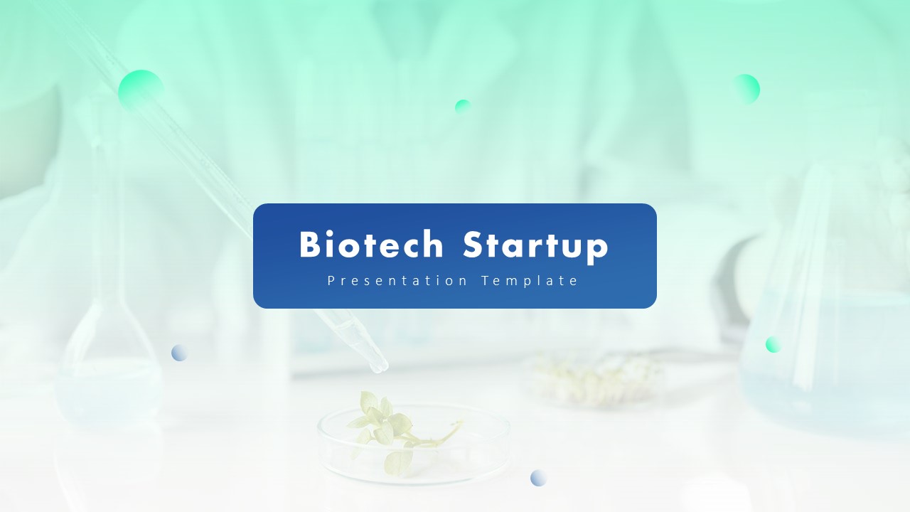 Biotech Startup PowerPoint Deck Template1