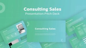 Consulting Sales Pitch Deck PowerPoint Template