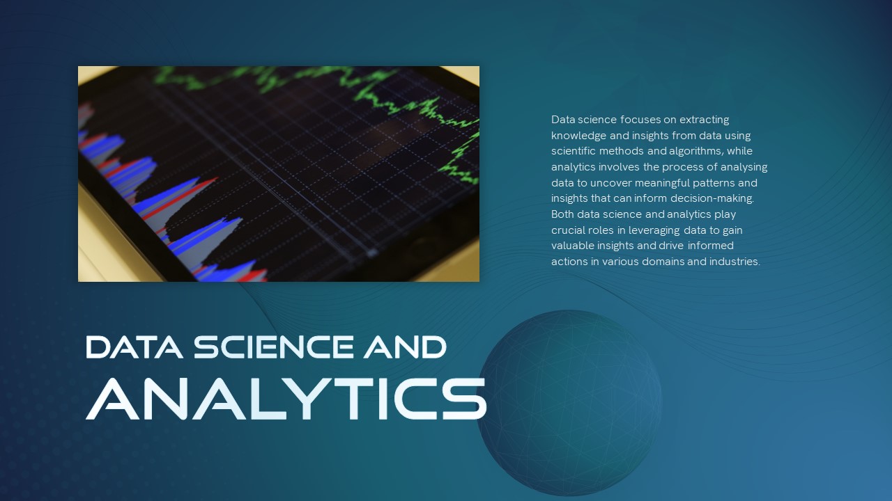 Data Science analytics PowerPoint Template