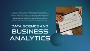 Data Science and business analytics PowerPoint Template