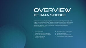 Data Science overview PowerPoint Template