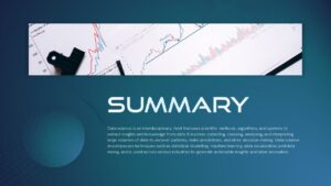 Data Science summary PowerPoint Template