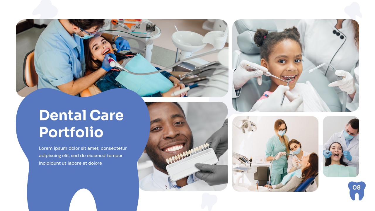 Dental Clinic PowerPoint gallery slide