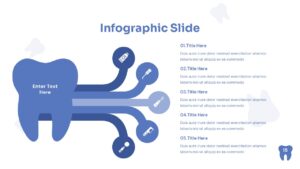 Dental Clinic PowerPoint infographic slide