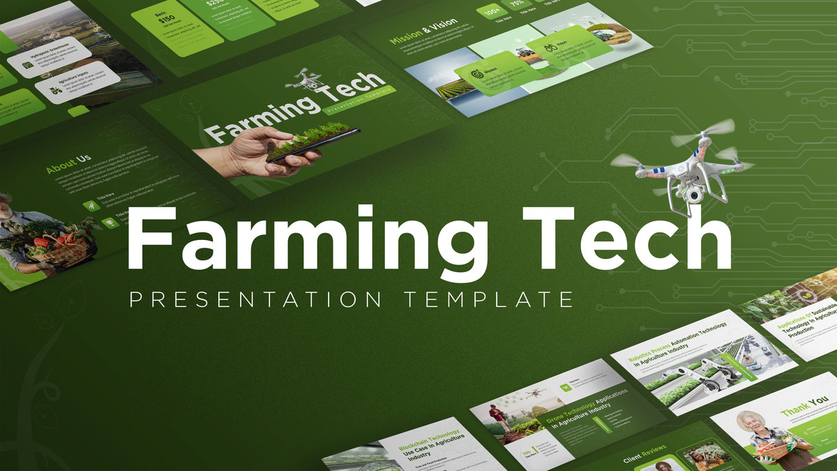 Farming Tech PowerPoint Template