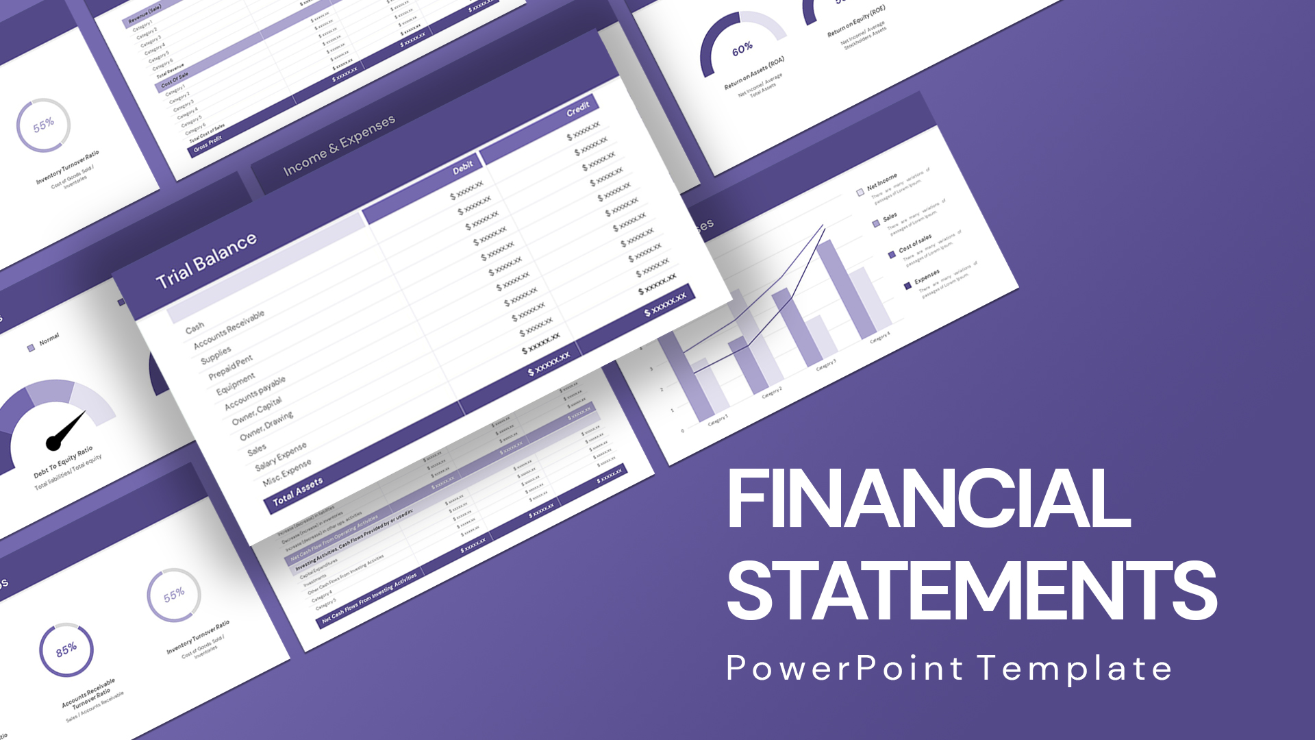 Financial Statement PowerPoint Template