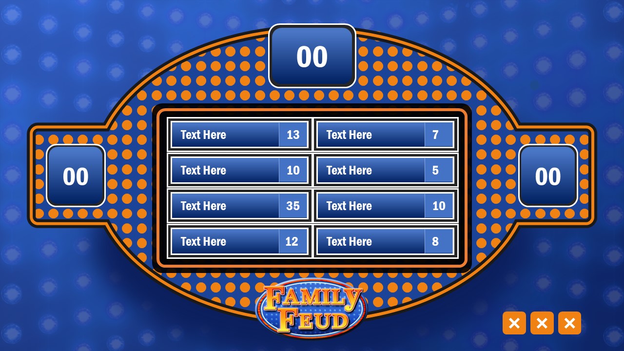 family feud power point template