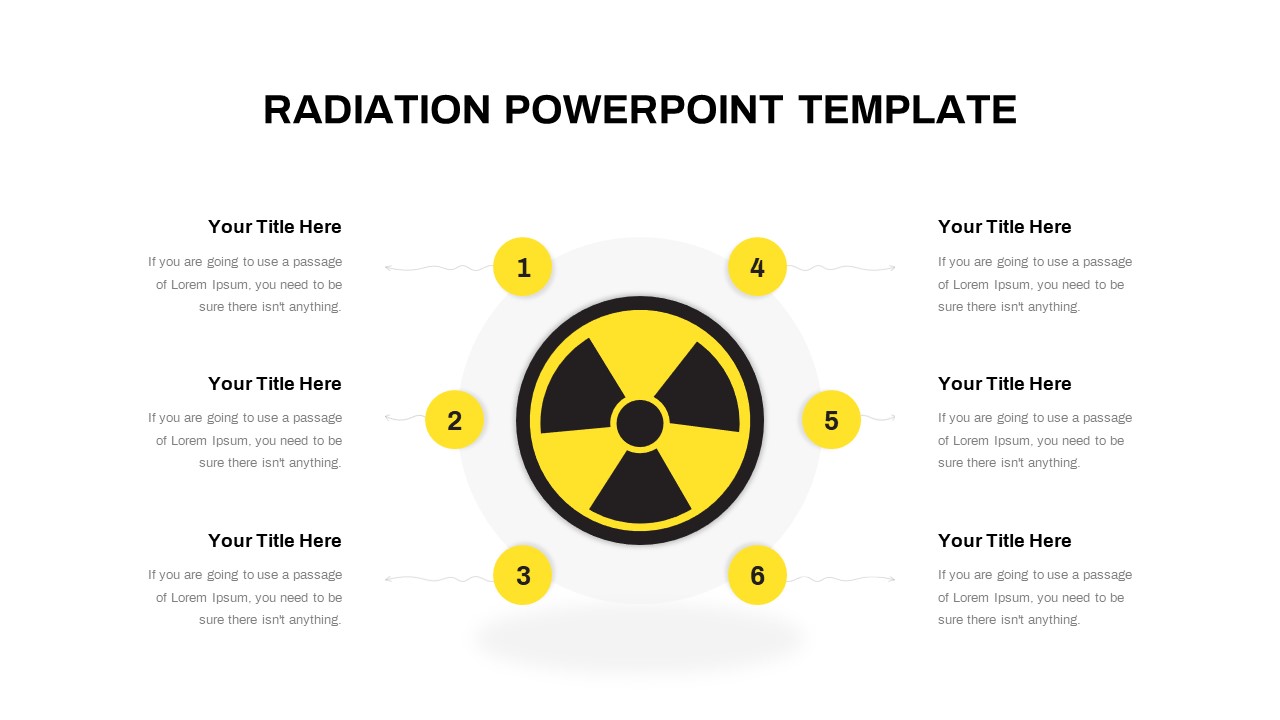 Free Radiation PowerPoint Template
