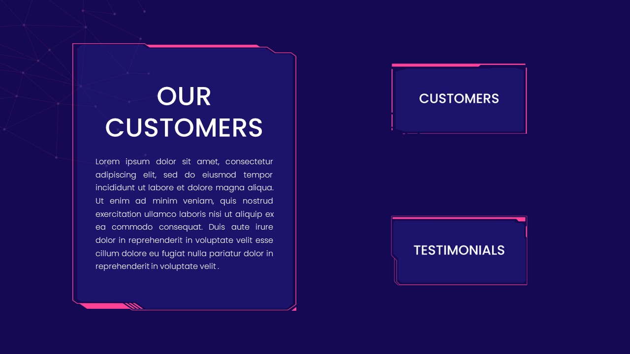 Prezi Style customers ppt Template