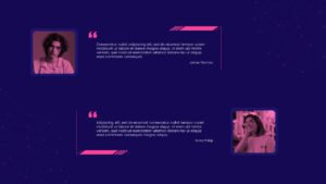 Prezi Style testimonials ppt Template