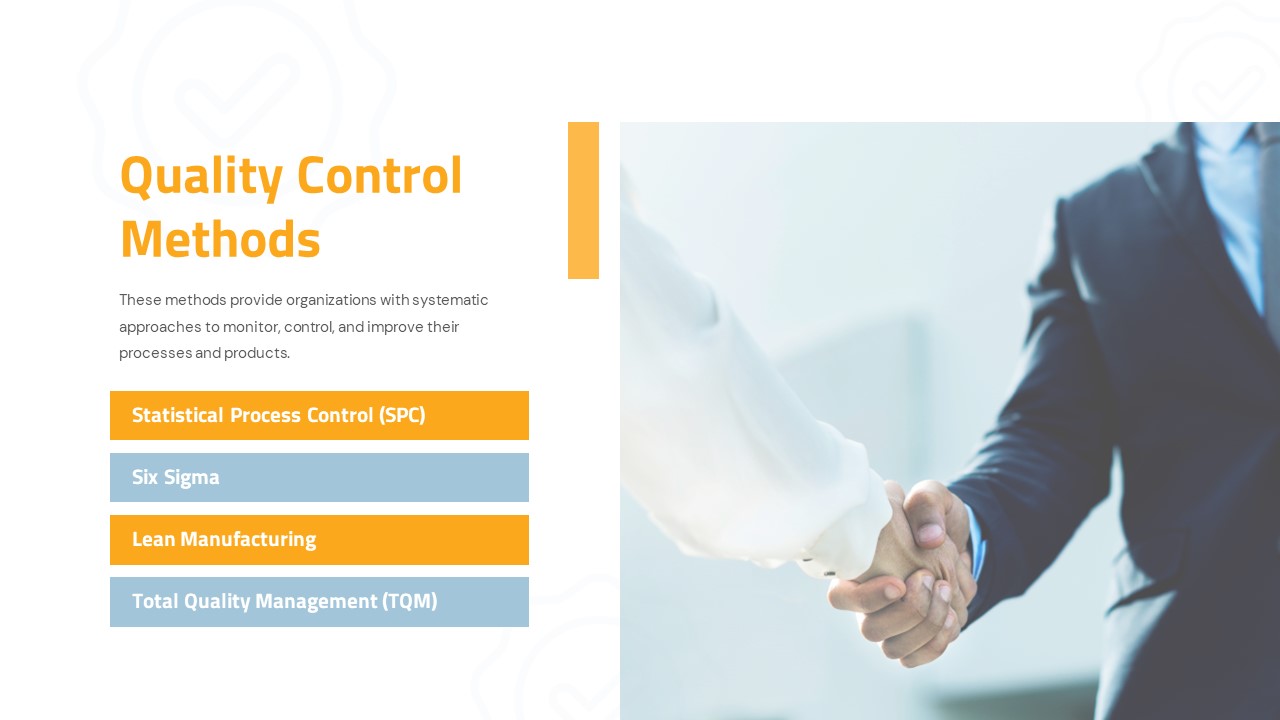 Quality Control PowerPoint Presentation Template