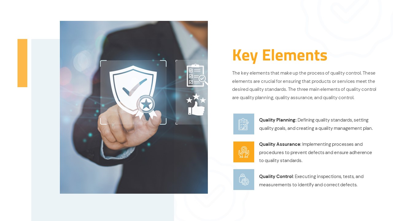 Quality Control Presentation Slide Template