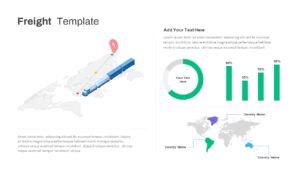 Train Freight Infographic PowerPoint Template