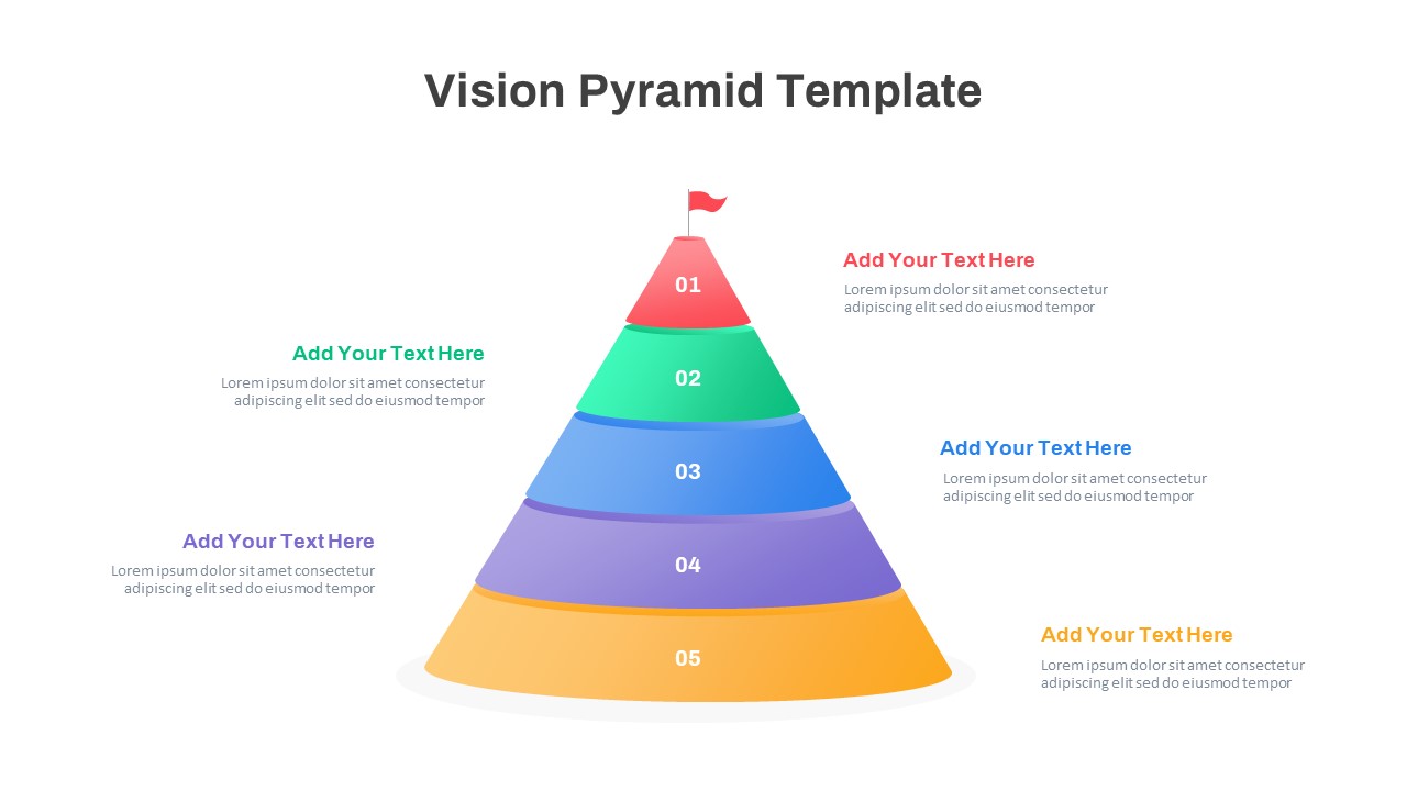 Vision Pyramid PowerPoint Template