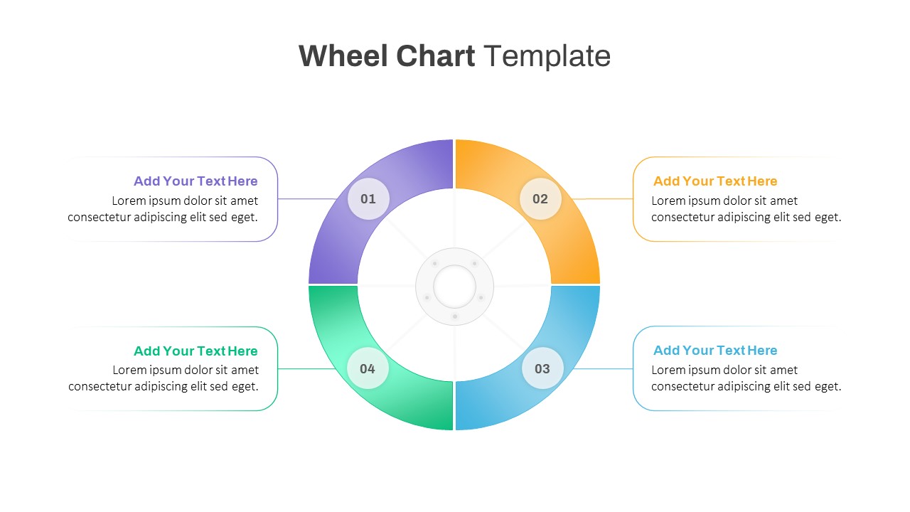 Wheel Chart PowerPoint Template