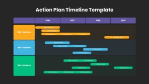 Action Plan Timeline PPT Template