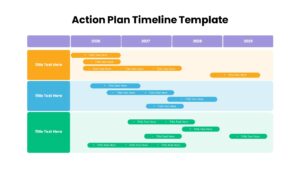 Action Plan Timeline PowerPoint Template