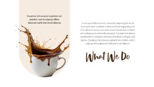 Free Coffee Deck PowerPoint Template