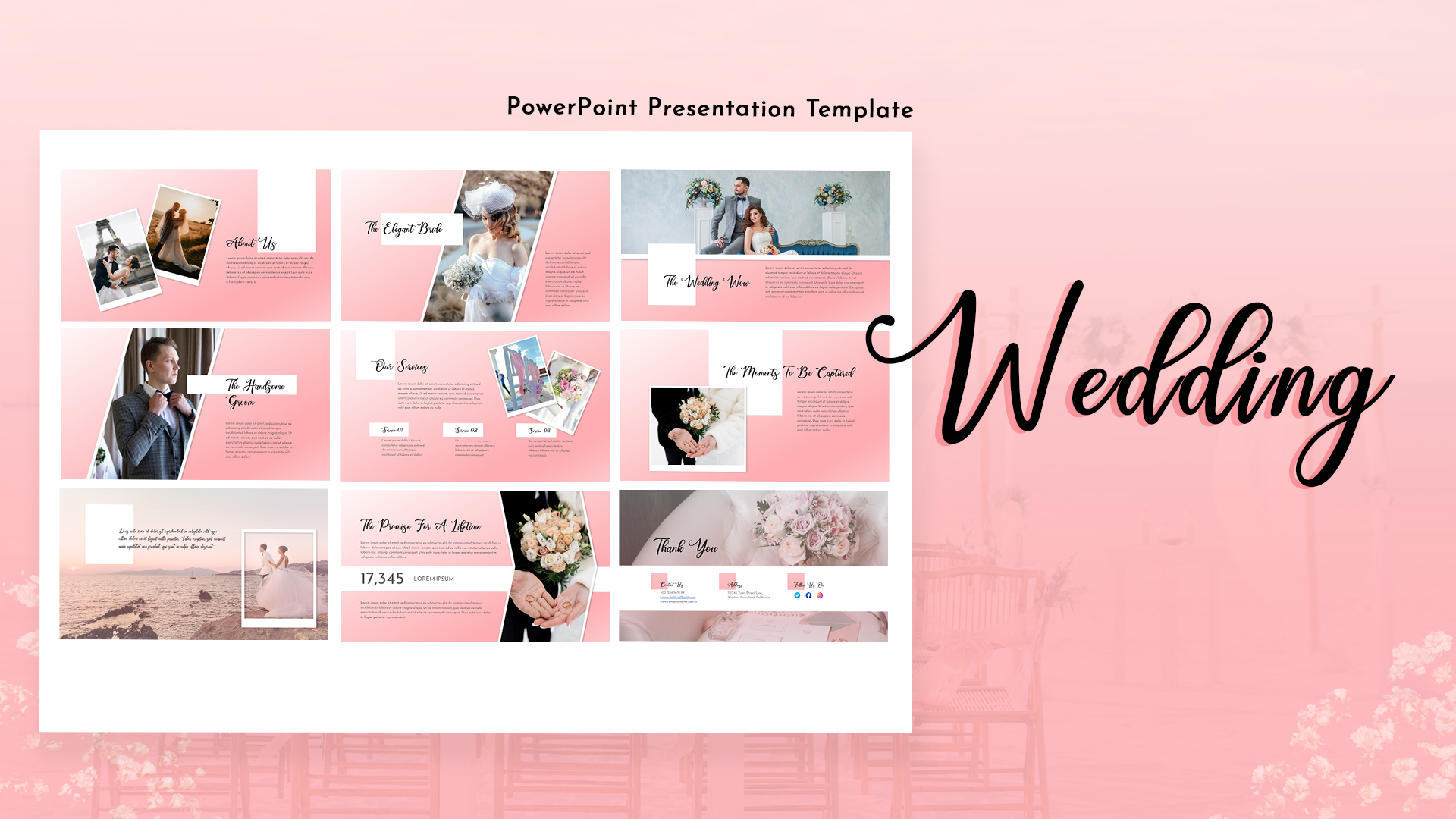 Free PowerPoint Wedding Slideshow Templates