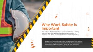 Importance of Work Safety PowerPoint Template