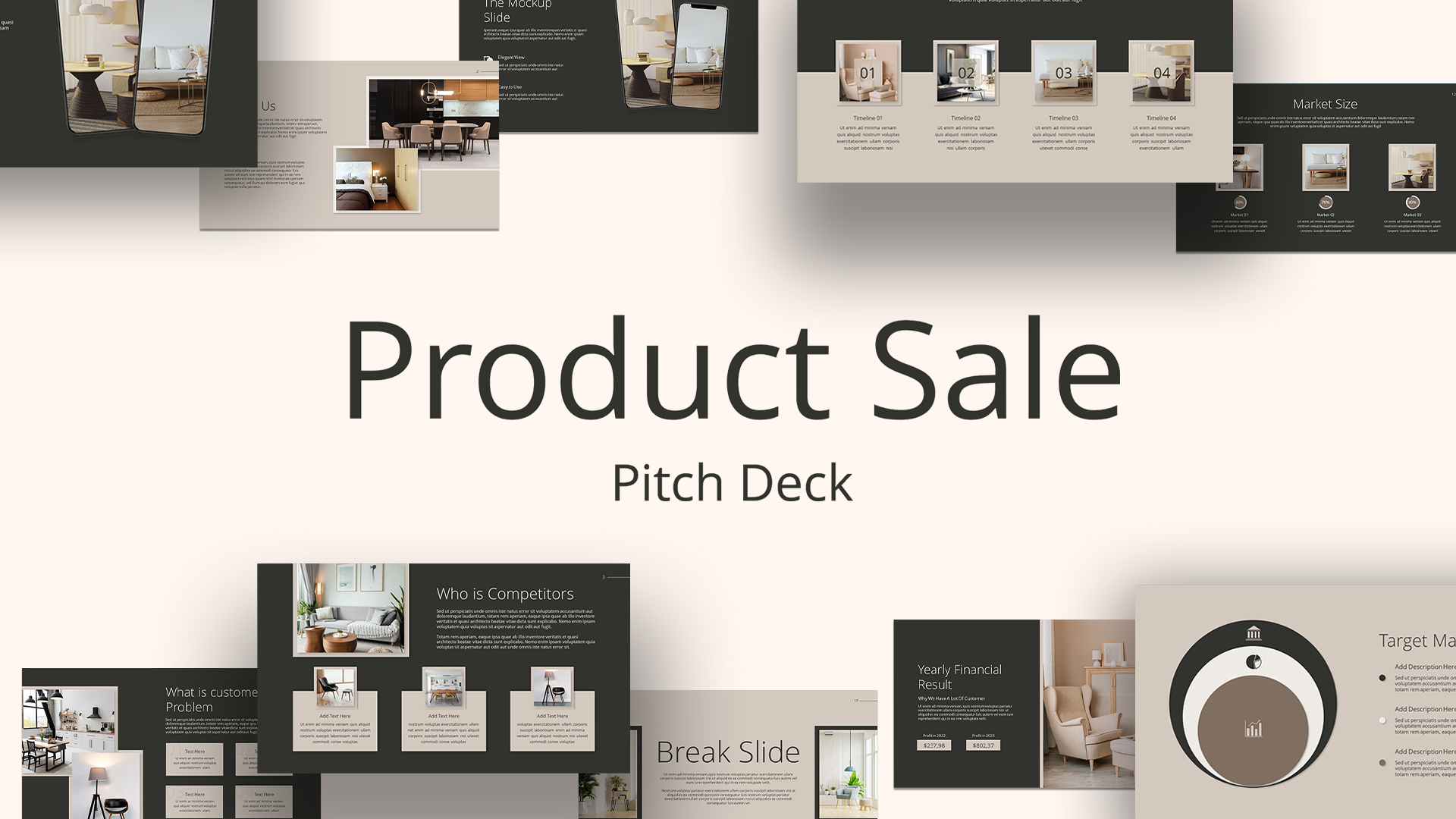Product Sales PowerPoint Pitch Deck