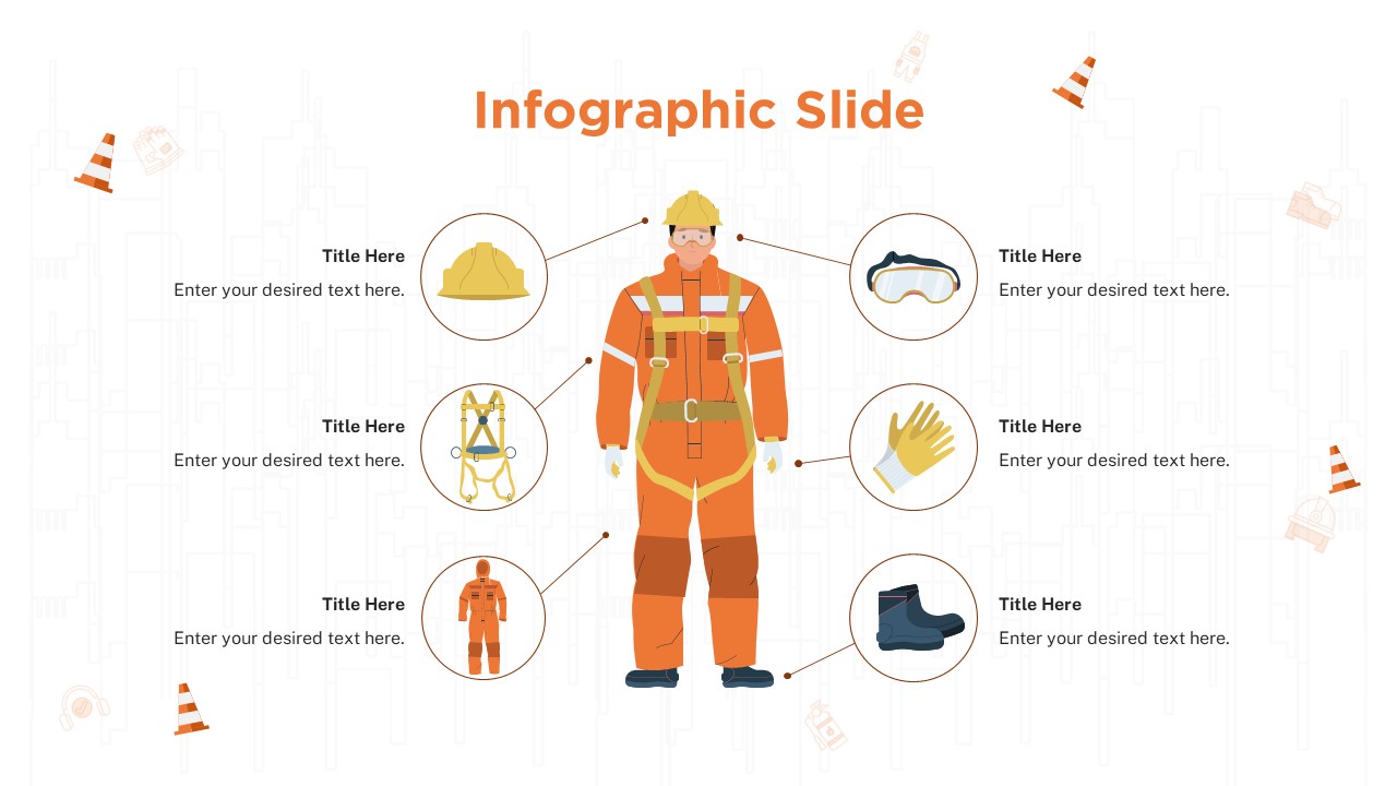 Work Safety Infographic PowerPoint Template