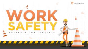 Work Safety PowerPoint Template Deck