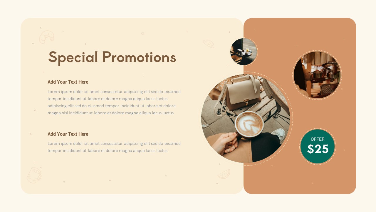 vintage themed promotions ppt